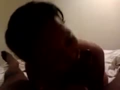 A bimbo with dark hair gives me the sexiest irrumation I've ever experienced.